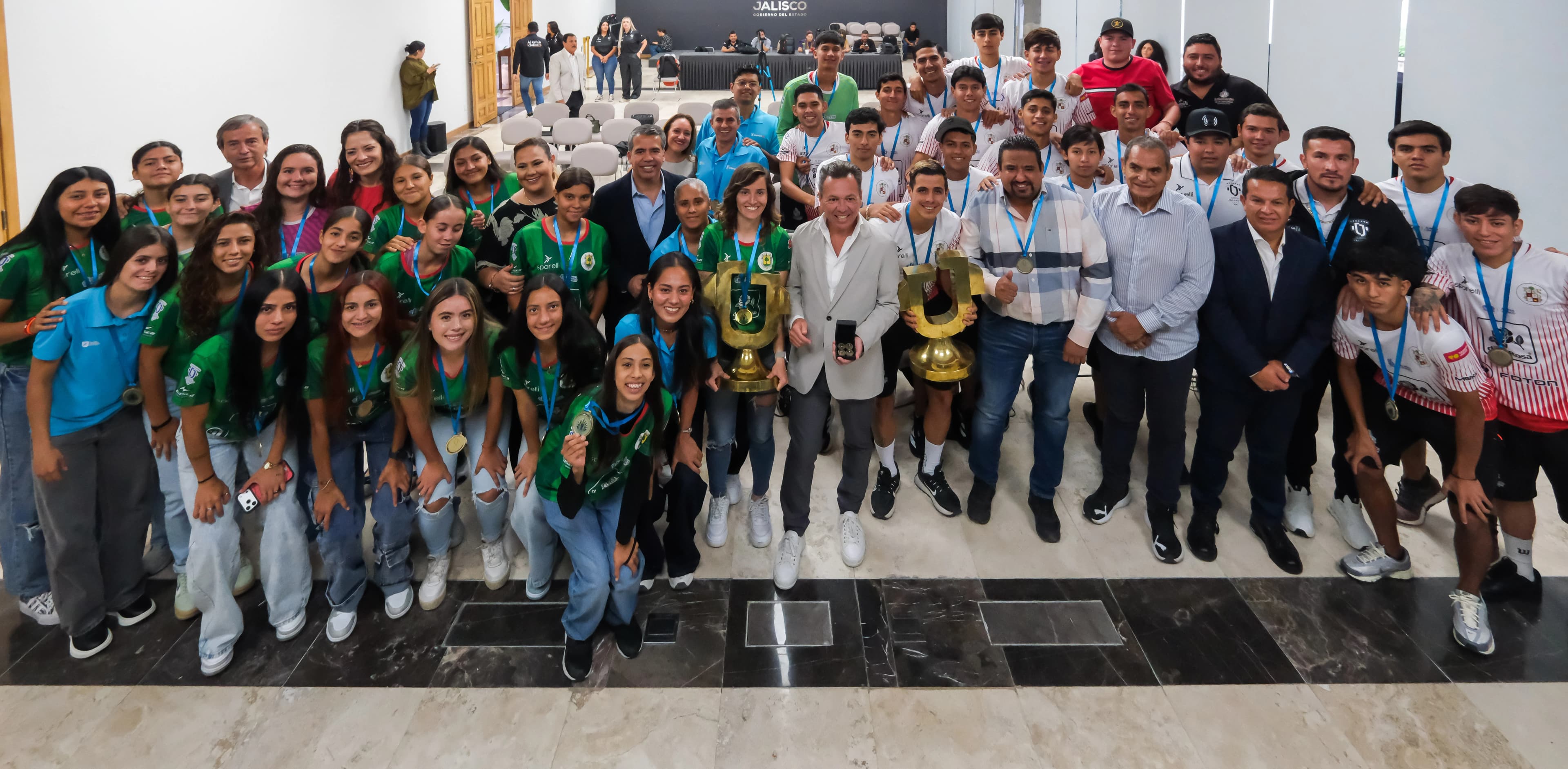 Condecora Gobierno de Jalisco a campeonas y campeones de la Copa Jalisco 2026 y llama a continuar el camino al éxito 