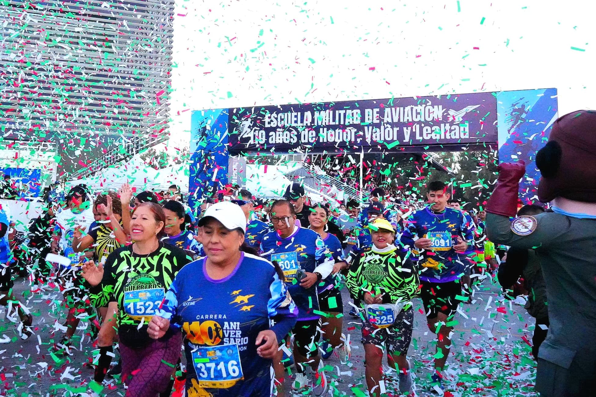 Celebran Jalisco y SEDENA el 110 Aniversario de la Escuela Militar de Aviación con jornada atlética