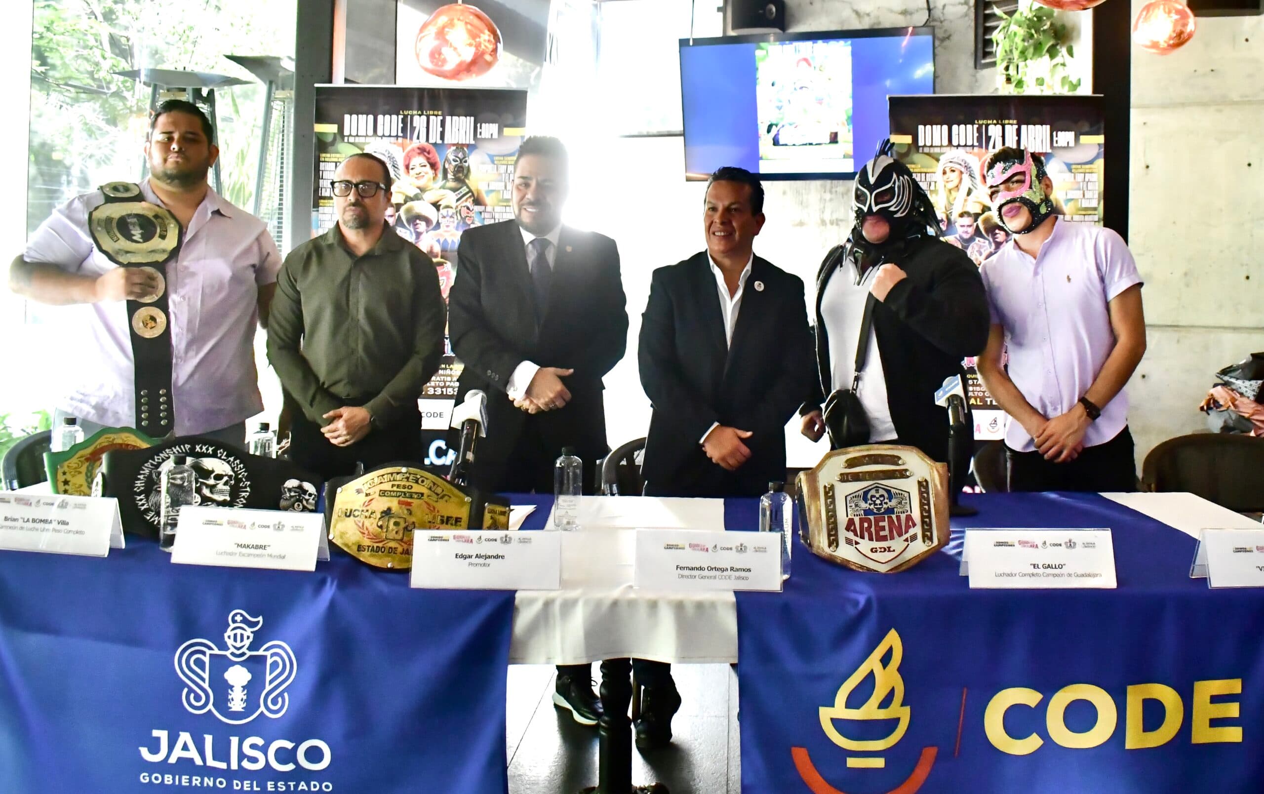 Celebrará CODE Jalisco a las niñas y niños jaliscienses con función de lucha libre en el Domo Alcalde